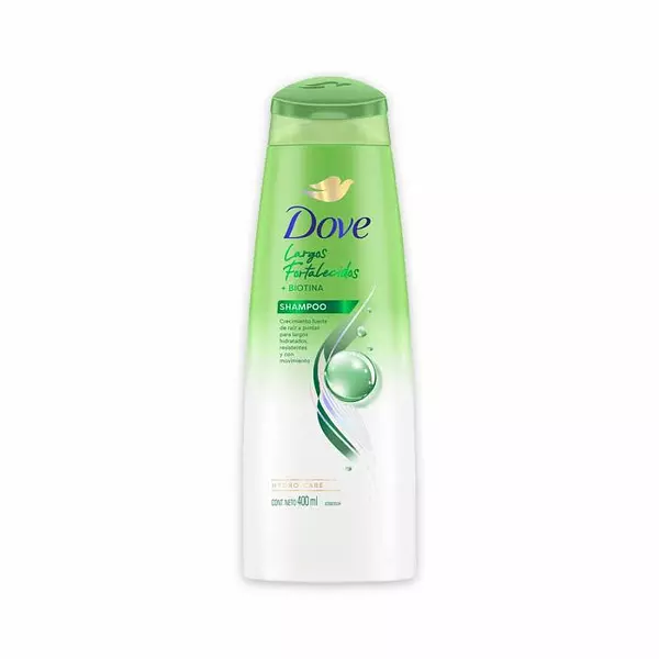 Shampoo Dove Largos Fortalecidos X 400ml