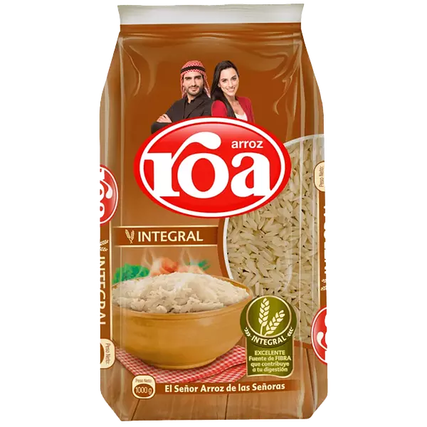 Arroz Roa Integral 1000g