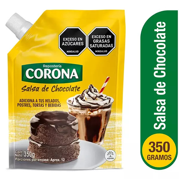 Salsa De Chocolate Corona X350gr