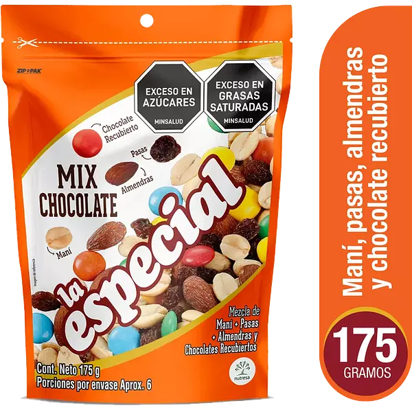 Maní La Especial Mezcla De Chocolate 175gr