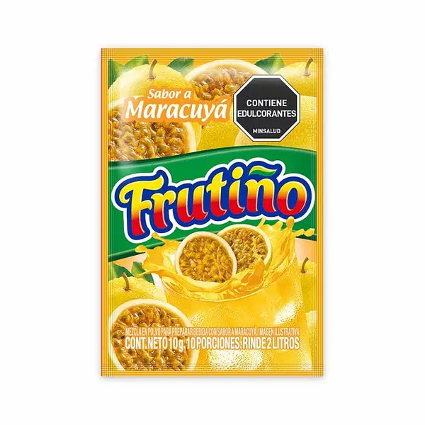 Frutiño Maracuya 2 Litros X 10gr