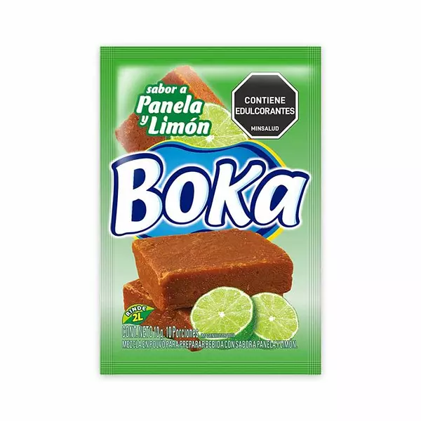 Refresco Boka Panela Limón 2 Litros X 10gr