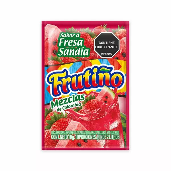 Frutiño Sandia 2 Litros X 10gr