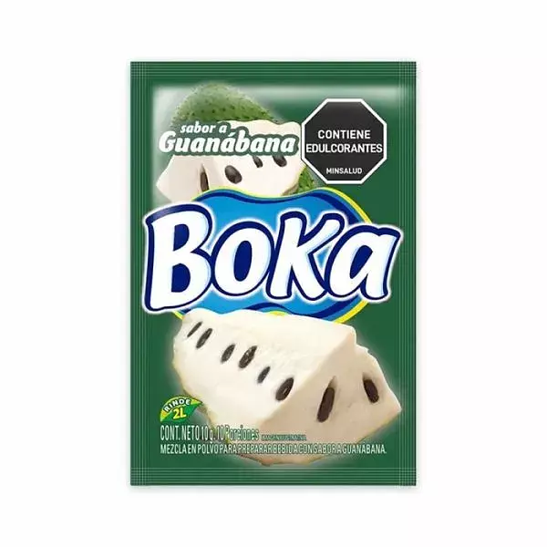 Refresco Boka Guanábana 2 Litros X 10 Gr