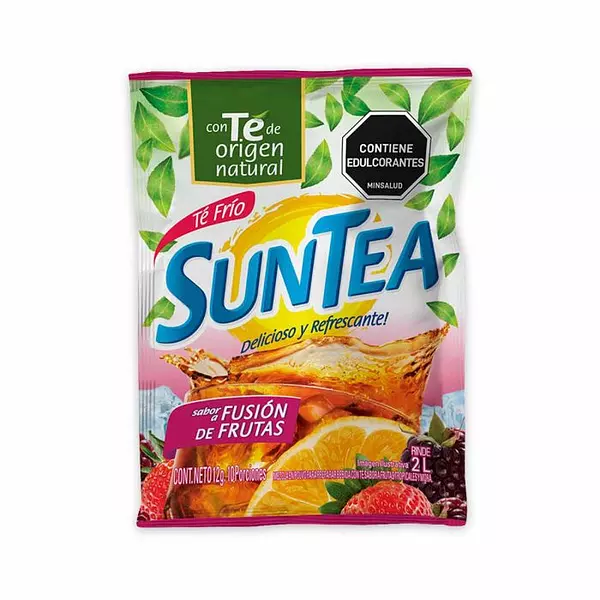 Suntea Fusión Frutas 1.5 Lt. X 12 Gr