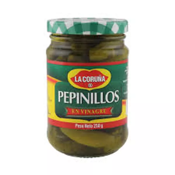 Pepinillos Vinagre La Coruña X 250 Gr