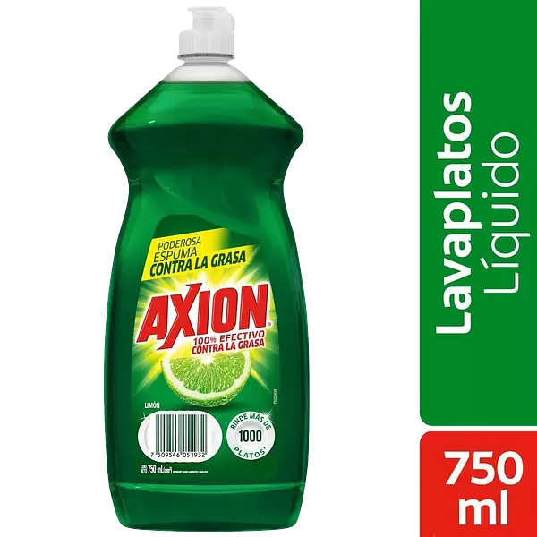 Lavaplatos Axion Limon 750 Ml