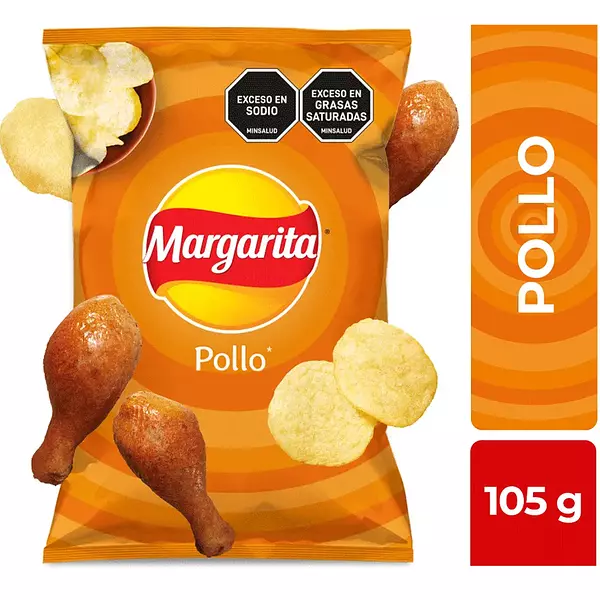 Papas Margarita Pollo 105 Gr