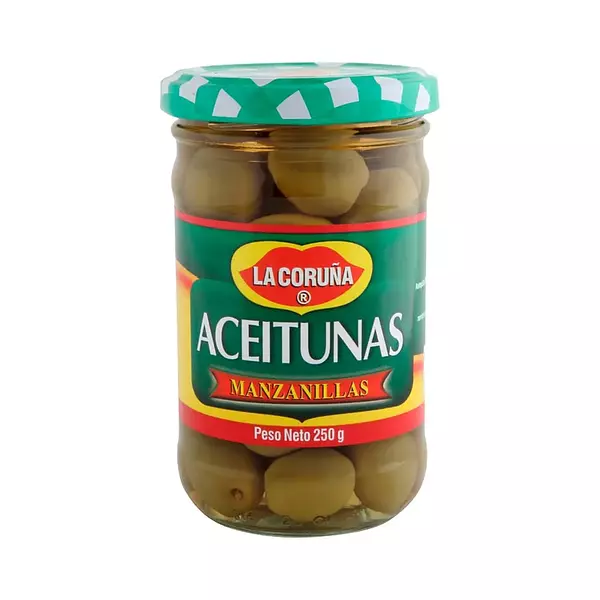 Aceituna Manzanilla Coruña X 250 Gr