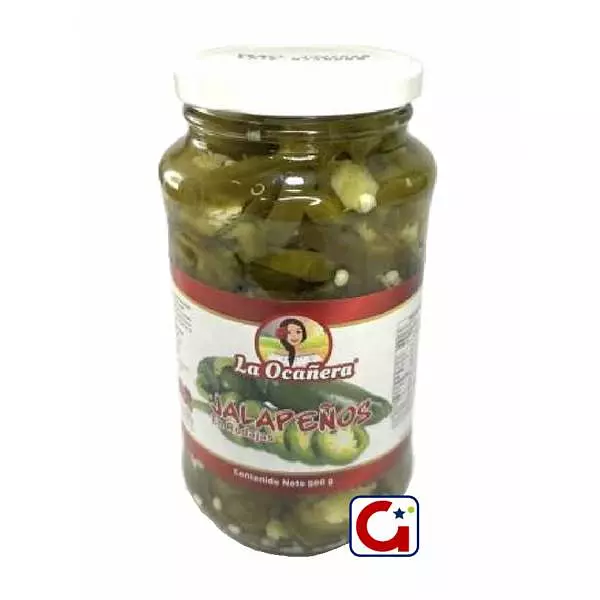 Jalapeño Rodajas Ocañera X 500gr