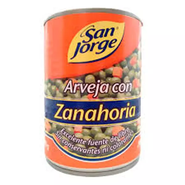 Arveja Zanahoria San Jorge X 580 Gr