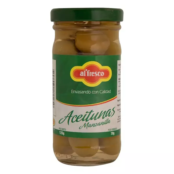 Aceituna Manzanilla Alfresco X 125 Gr