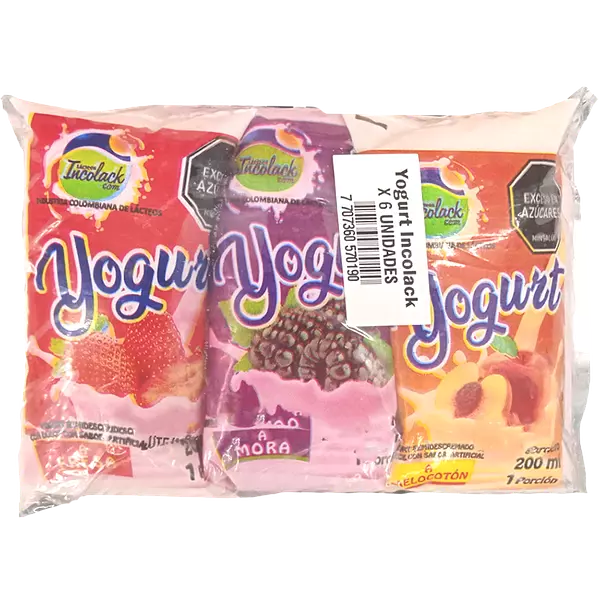 Yogurt Incolak X 6u