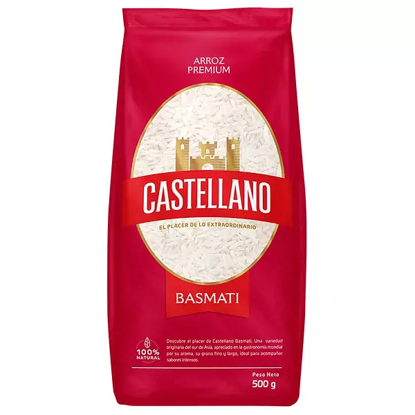 Arroz Castellano Basmati X500g