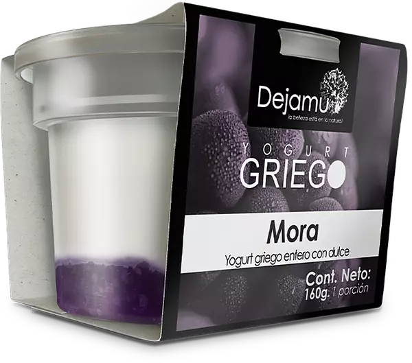 Yogurt Griego Dejamu Con Dulce De Mora 160gr