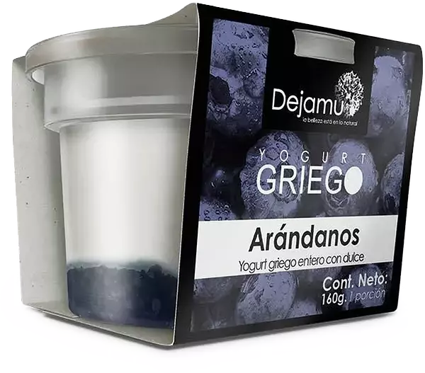 Yogurt Griego Dejamu Dulce De Arándanos 160gr