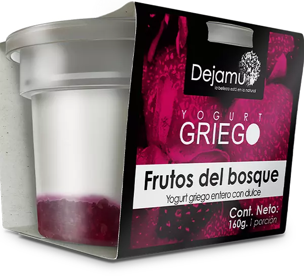 Yogurt Griego Dejamu Dulce De Frutos Rojos 160gr