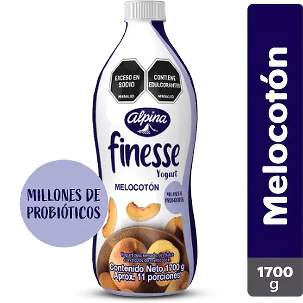 Yogurt Finesse Melocotón 1700gr