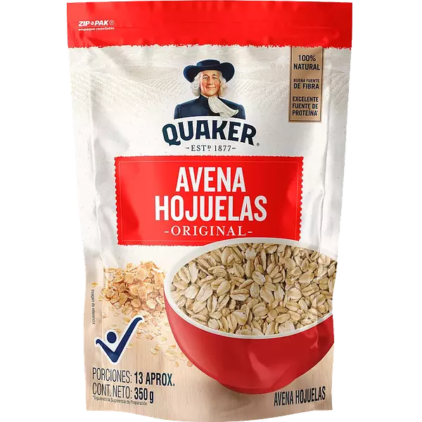 Avena Hojuelas Quaker Original 350gr