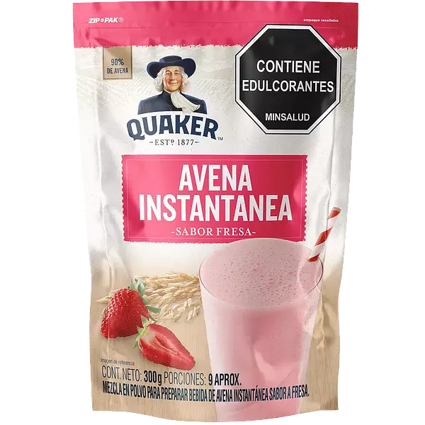 Avena Instantánea Quaker Fresa 300gr