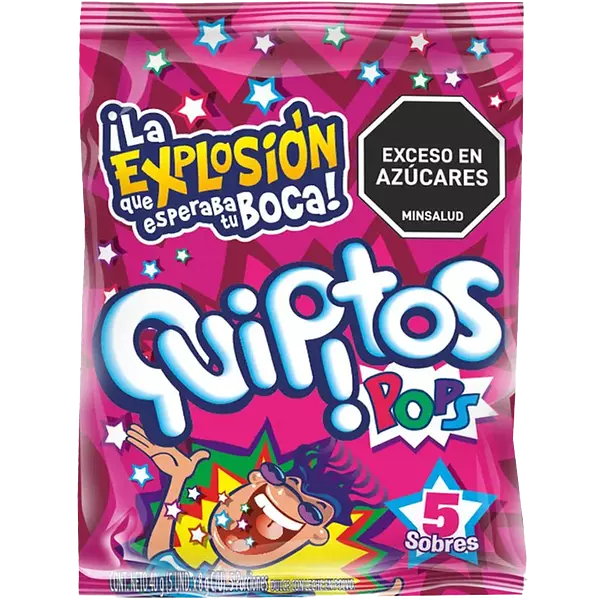 Quipitos Pops 5 Sobres 40gr