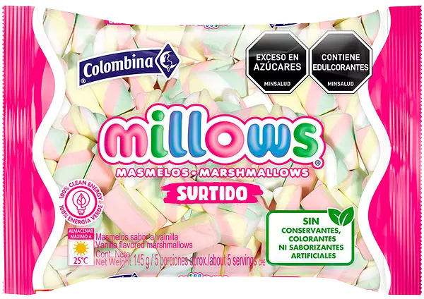 Masmelos Millows Surtido 145gr