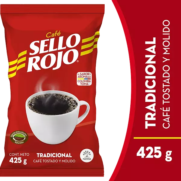 Café Sello Rojo Tradicional 425gr