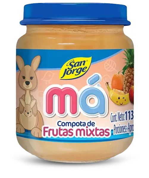 Compota San Jorge Frutas Mixtas 113g