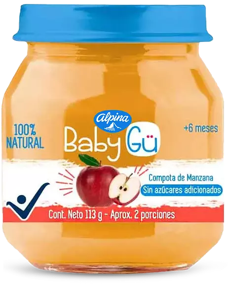 Compota Alpina Baby Gü Manzana 113g