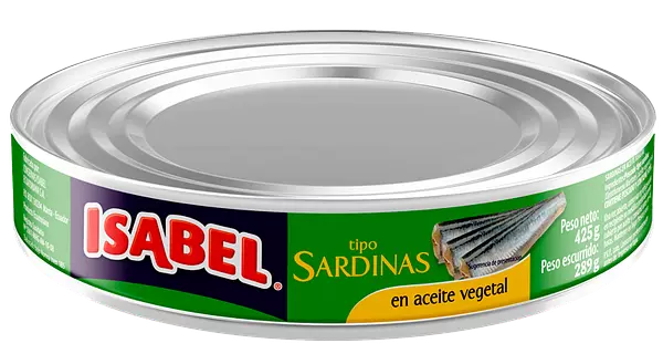 Sardina Isabel Aceite 425gr