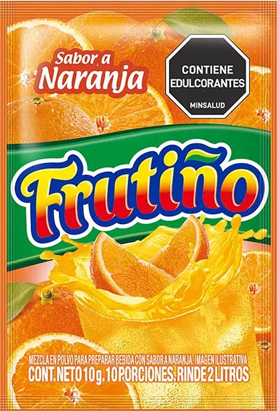 Frutiño Naranja X18g