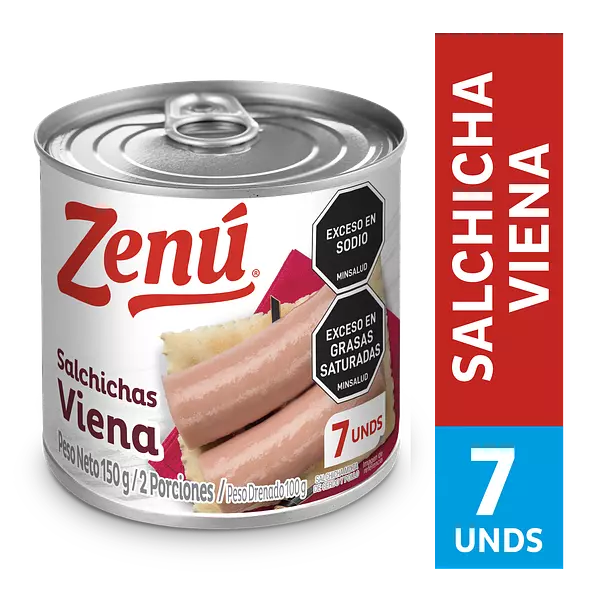 Salchicha Viena Zenú 150gr