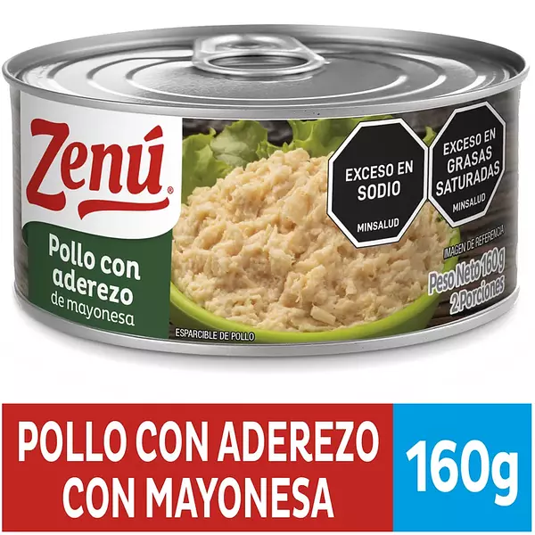 Pollo Con Aderezo De Mayonesa Zenú 160gr