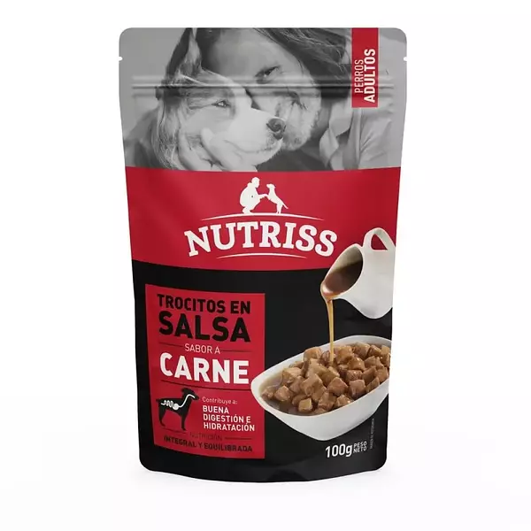 Nutriss Trocitos Sabor A Carne X 100 Gr