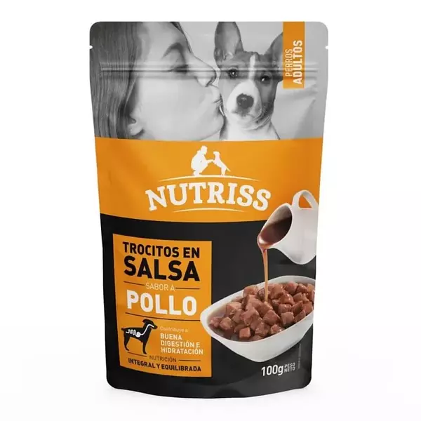 Nutriss Trocitos Sabor A Pollo X 100 Gr