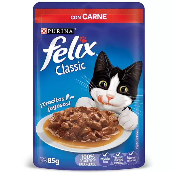 Felix Pouch Classic Carne X 85 Gr