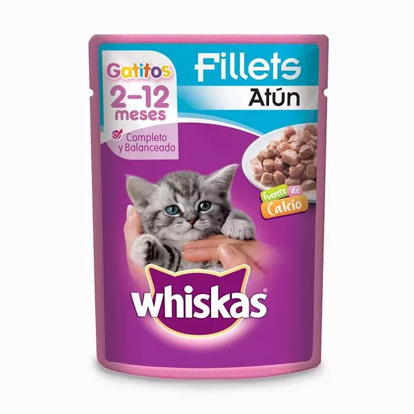 Whiskas Pouch Gatitos Atún X 85 Gr