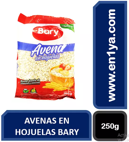 Avena Hojuelas Bary X 250 Gr