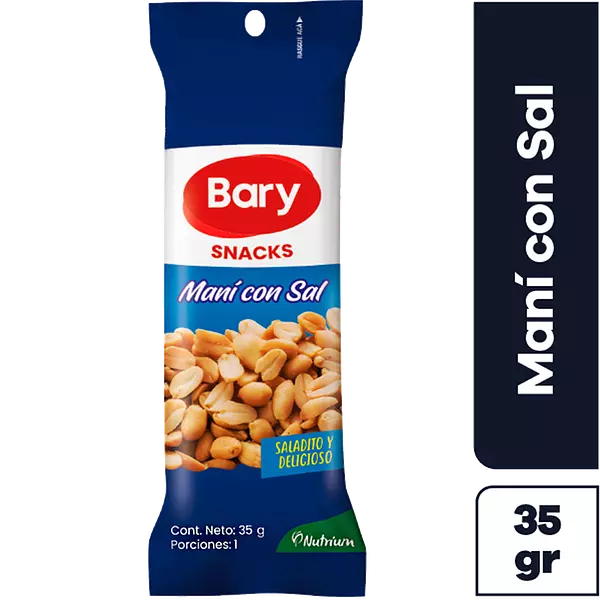 Maní Bary Con Sal 35gr