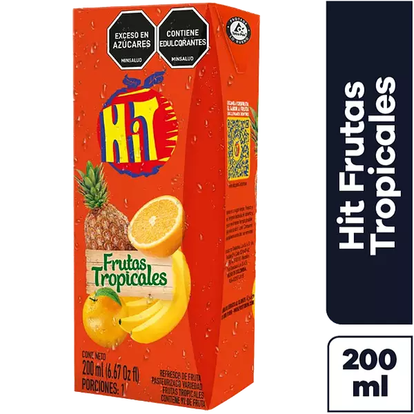 Jugo Hit Frutas Tropicales 200ml