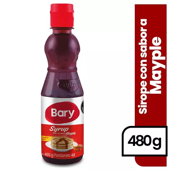 Sirope Bary Con Sabor A Maple 480gr