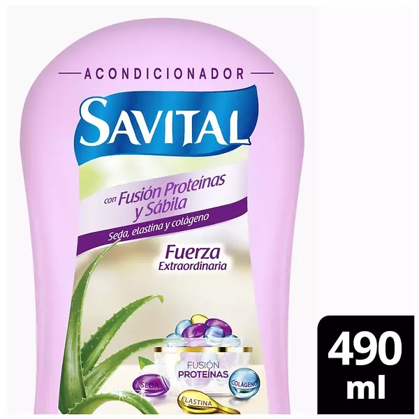 Acondicionador Savital Fusión Proteínas 490ml