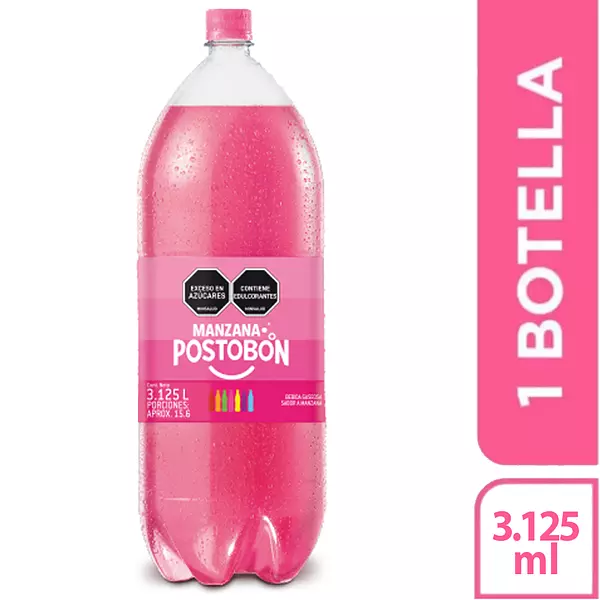 Gaseosa Manzana Postobón 3,125ml