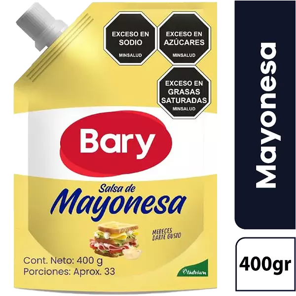 Mayonesa Bary 400gr