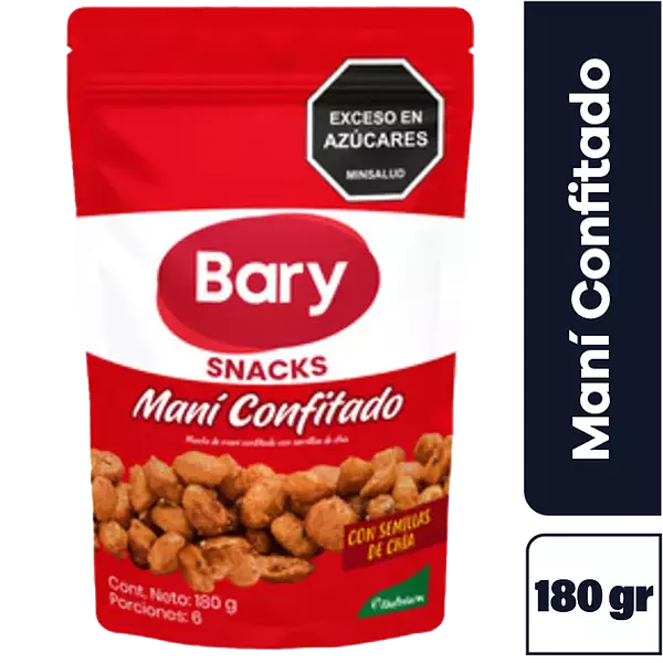 Maní Bary Confitado 180gr