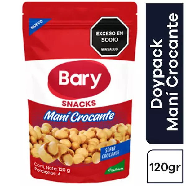 Maní Bary Crocante 120gr