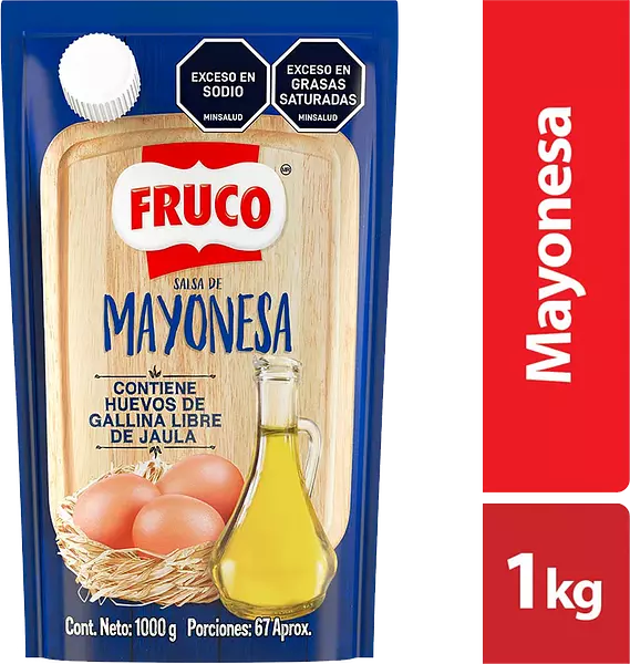 Mayonesa Fruco Doypack 1000gr