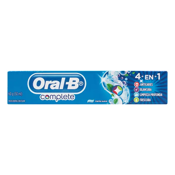 Crema Oral B Complete Blue 4 En 1 X 150 Ml