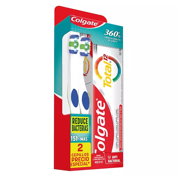 Cepillo Colgate 360 + Crema Total X 75 Ml