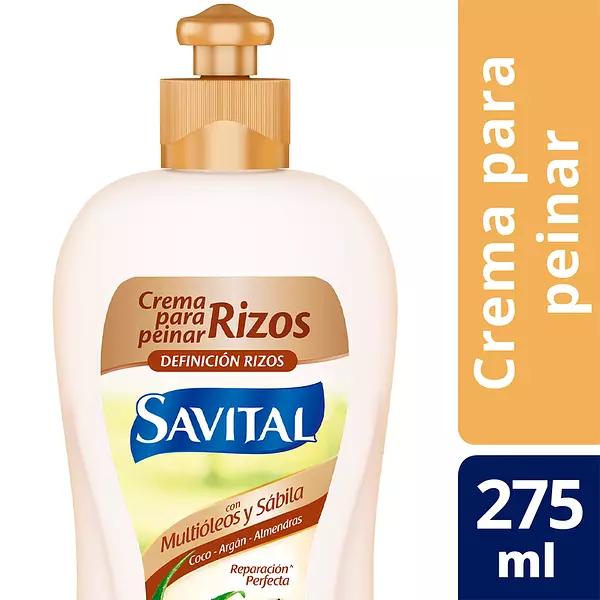 Crema Para Peinar Savital Multioleos 27 Ml